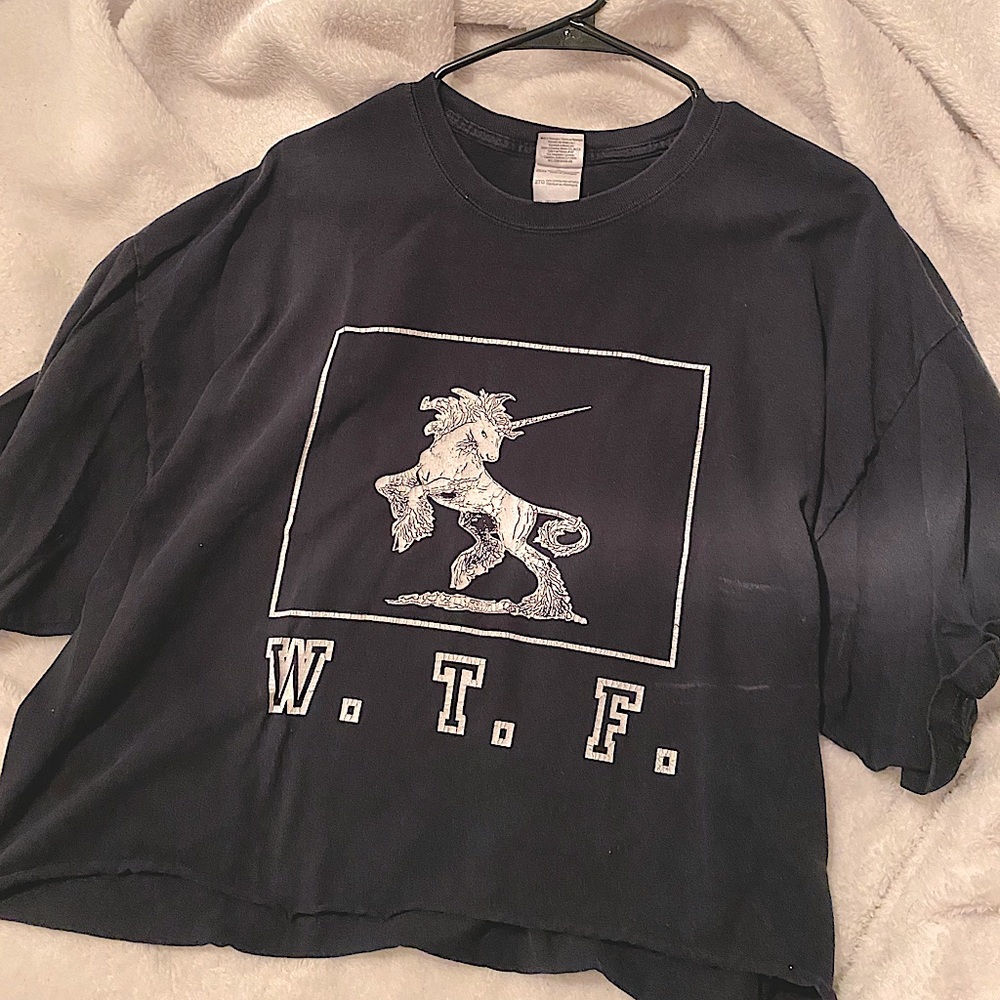 WTF Crop Top Size 2XL